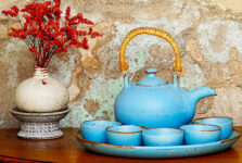 Blue Teaset