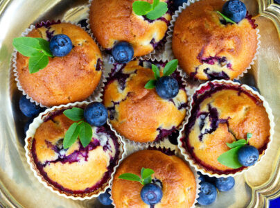 Blueberry Cupcakes Jigsaw Puzzle