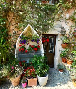 Boat Flowers Jigsaw Puzzle