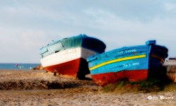 Boats of Salou