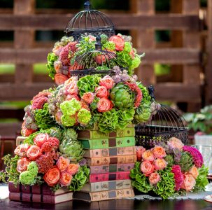 Books and Flowers Jigsaw Puzzle