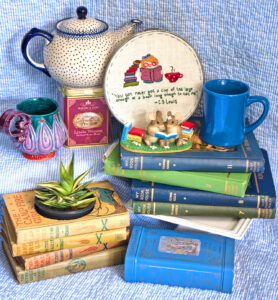 Books and Tea Jigsaw Puzzle