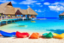Bora Bora Beach Jigsaw Puzzle