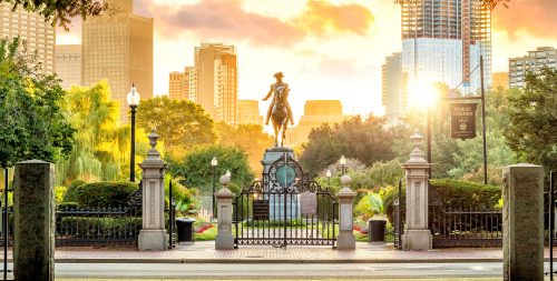 Boston Public Garden Jigsaw Puzzle