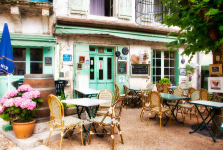 Bourdeilles Cafe Jigsaw Puzzle