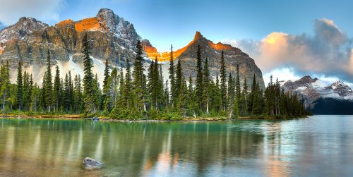 Bow Lake Jigsaw Puzzle