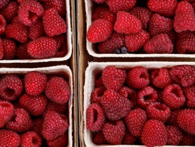 Boxed Raspberries Jigsaw Puzzle