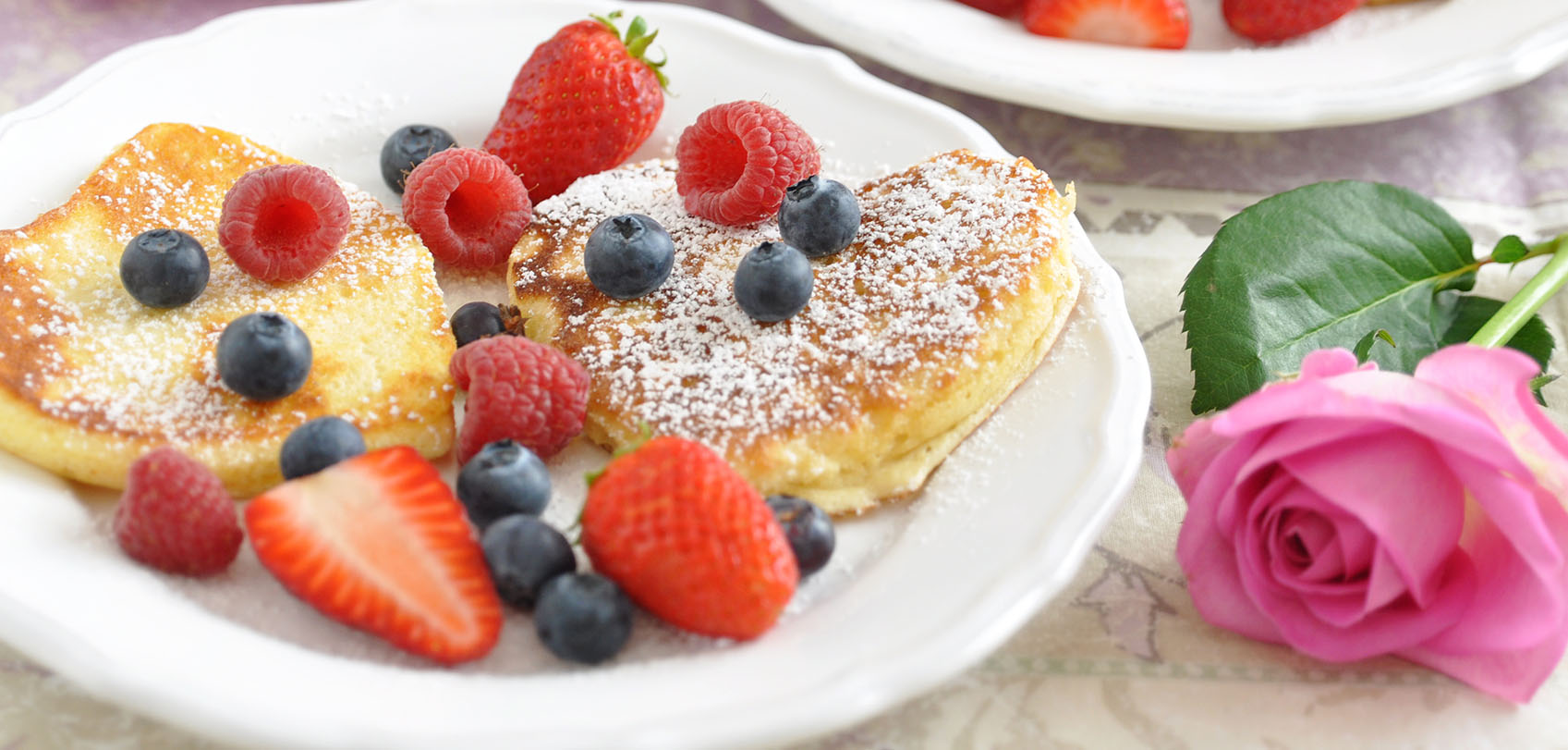 Breakfast and Rose Jigsaw Puzzle