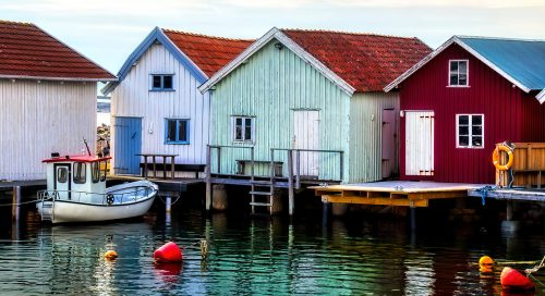 Brevik Harbor Jigsaw Puzzle