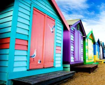 Brighton Beach Huts Jigsaw Puzzle