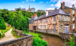 Brittany Medieval Town Jigsaw Puzzle