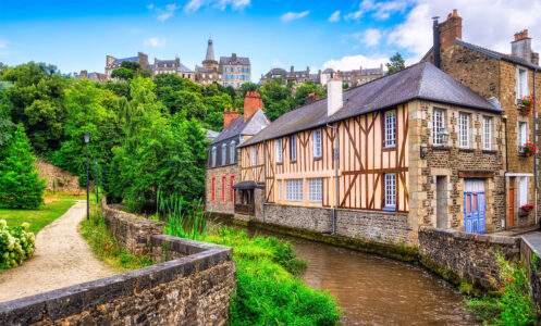 Brittany Medieval Town Jigsaw Puzzle Brittany Medieval Town Jigsaw Puzzle