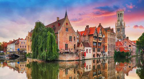 Bruges Canal Jigsaw Puzzle
