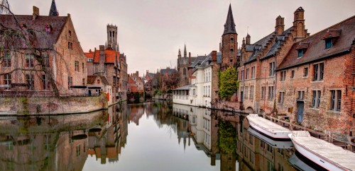 Bruges Canal Jigsaw Puzzle