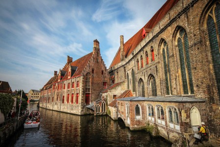 Brugge Buildings Jigsaw Puzzle