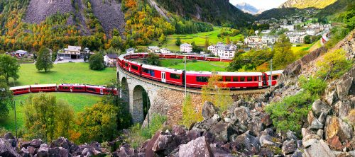 Brusio Viaduct Jigsaw Puzzle