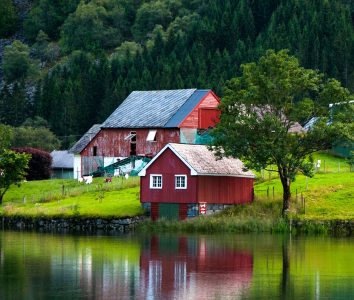 Bucolic Norway Jigsaw Puzzle