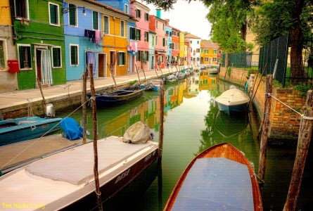 Burano Canal Jigsaw Puzzle