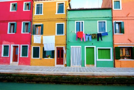 Burano Facades Jigsaw Puzzle