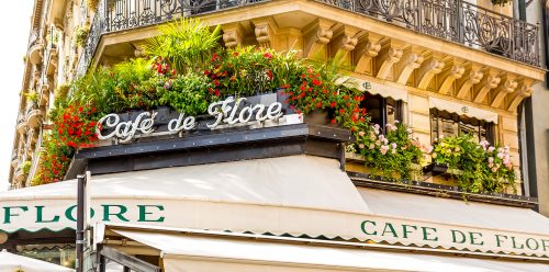 Cafe de Flore Jigsaw Puzzle