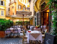 Cafe in Rome