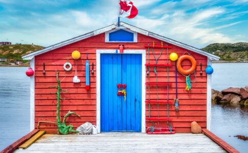 Canadian Fishing Shack Jigsaw Puzzle Canadian Fishing Shack Jigsaw Puzzle