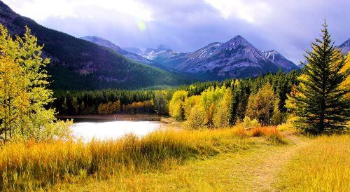 Canadian Rockies Jigsaw Puzzle