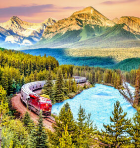Canadian Rockies Railway Jigsaw Puzzle