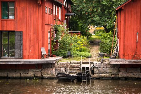 Canal Houses Jigsaw Puzzle