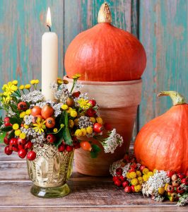 Candle and Pumpkins Jigsaw Puzzle