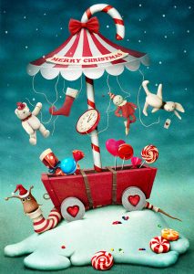 Candy Carousel Jigsaw Puzzle