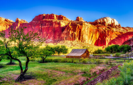 Capitol Reef Barn Jigsaw Puzzle