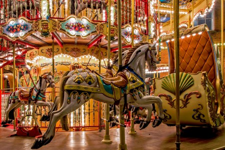 Carousel Horses Jigsaw Puzzle