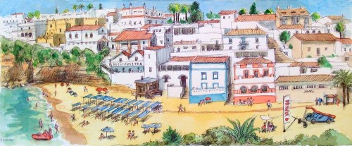 Carvoeiro Beach Jigsaw Puzzle