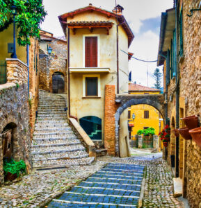 Casperia Streets Jigsaw Puzzle