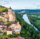 Castelnaud Castle Overlook