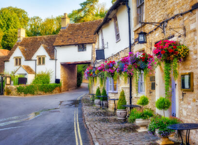 Castle Combe Houses Jigsaw Puzzle