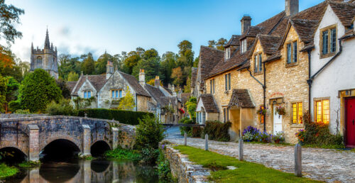 Castle Combe Village Jigsaw Puzzle