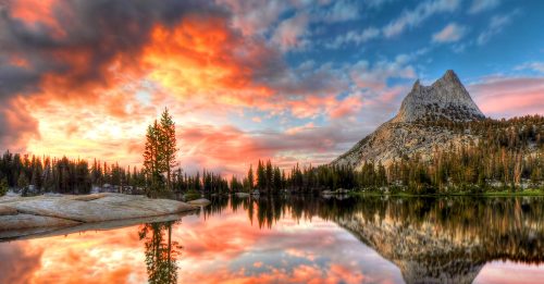 Cathedral Lake Jigsaw Puzzle