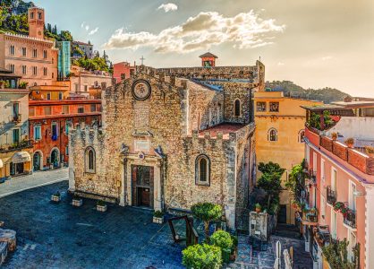 Cathedral of Taormina Jigsaw Puzzle