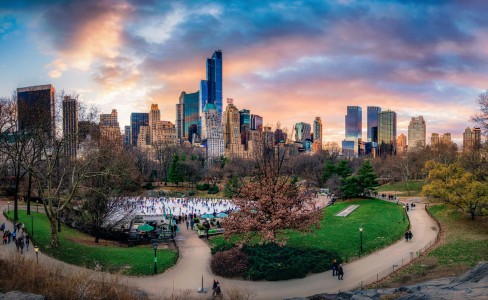 Central Park Pano Jigsaw Puzzle