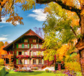 Chalet in Fall
