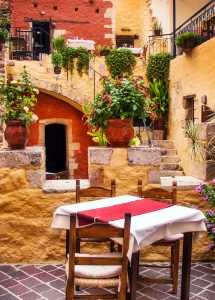 Chania Restaurant Jigsaw Puzzle