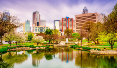 Charlotte Skyline Jigsaw Puzzle