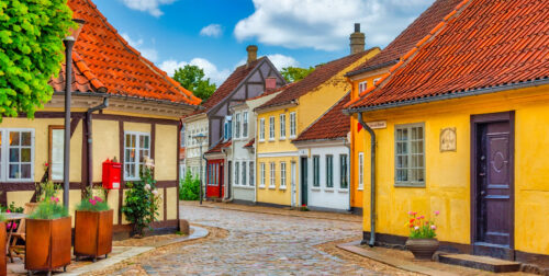 Charming Street Jigsaw Puzzle