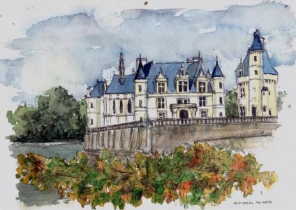 Chenonceaux Castle Jigsaw Puzzle