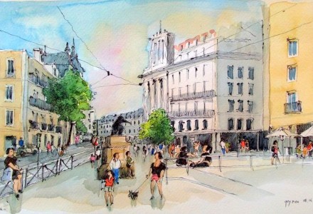 Chiado Square Jigsaw Puzzle