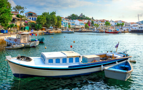 Chora Boats Jigsaw Puzzle