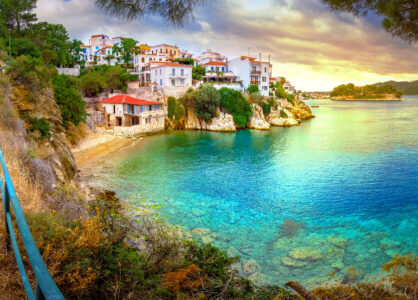 Chora Harbor Jigsaw Puzzle