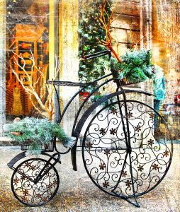 Christmas Bicycle Jigsaw Puzzle